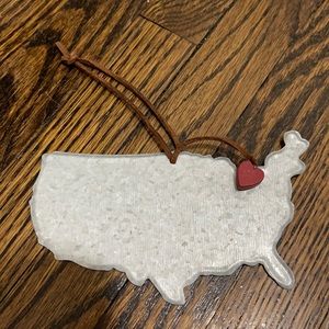 USA Map Ornament